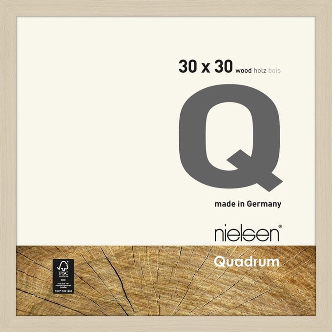 Nielsen Quadrum Houten Wissellijst Maple 30x30cm