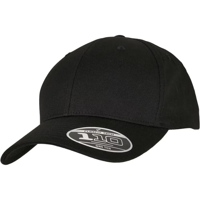 Urban Classics - Flexfit 110 Curved Visor Snapback Pet - Zwart