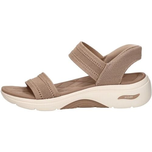 Skechers GO WALK ARCH FIT 2.0 SANDAL - Dames Sandalen - Tan