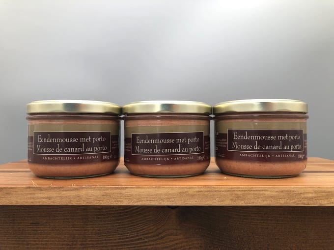 Eendenmousse met Porto - Ambachtelijk 180 g