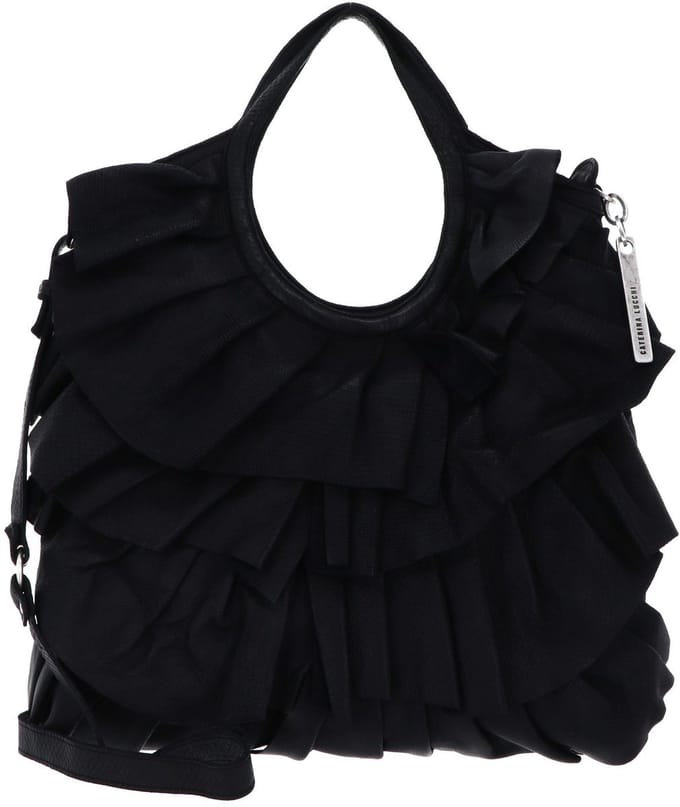 CATERINA LUCCHI handtas schoudertas Alice Shopping Bag Nero zwart