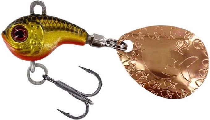 Westin Dropbite Tungsten Spin Tail Jig 2,2cm 18gr Gold Rush