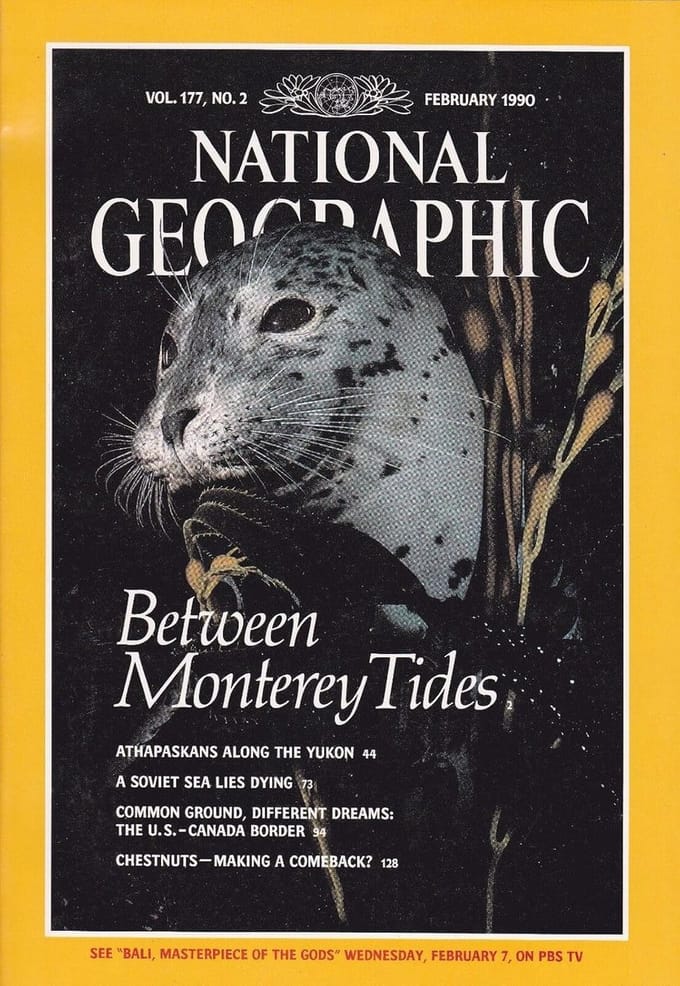 NATIONAL GEOGRAPHIC FEBRUARI 1990 EDITIE ENGELS TIJDSCHRIFT
