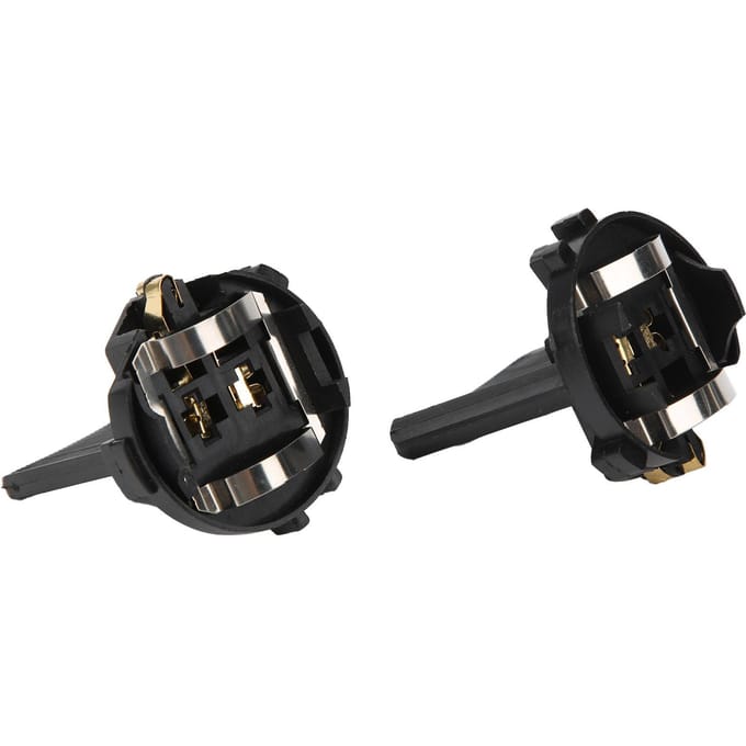 Set van H7 Achterlicht Lamp Houder Socket Auto Achterlicht Montage Adapter Vervangingsaccessoire black