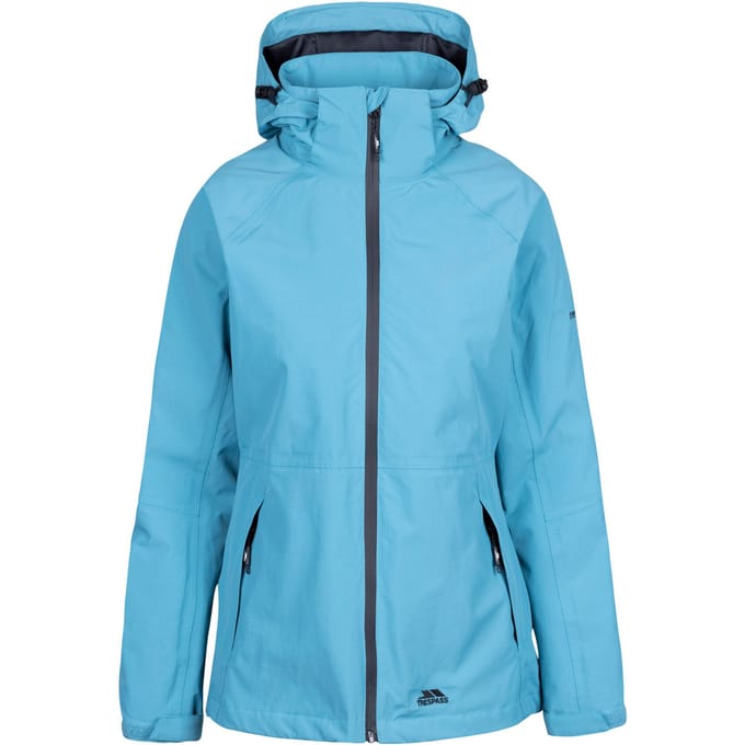 Trespass Dames/Dames Tilbury TP75 Waterdichte Jas (Storm Blauw)