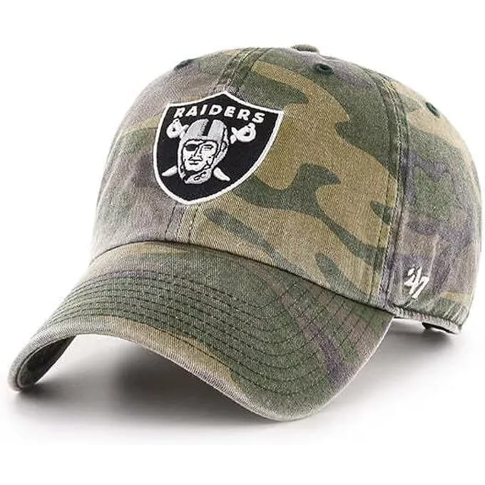 Baseball cap 47Brand Las Vegas Raiders 47 Clean Up