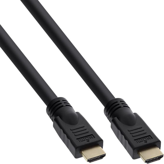 InLine Premium HDMI kabel versie 2.0 (4K 60Hz HDR) / zwart - 10 meter