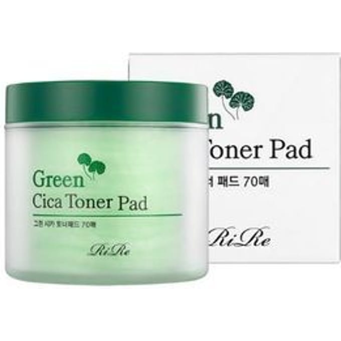 RiRe - Green Cica Toner Pad 70 pcs
