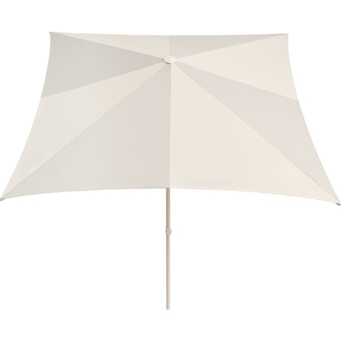 HAY Terrazza parasol - HAYTerrazzaOffwhitegrey - W240 x L240 x H170-250 cm