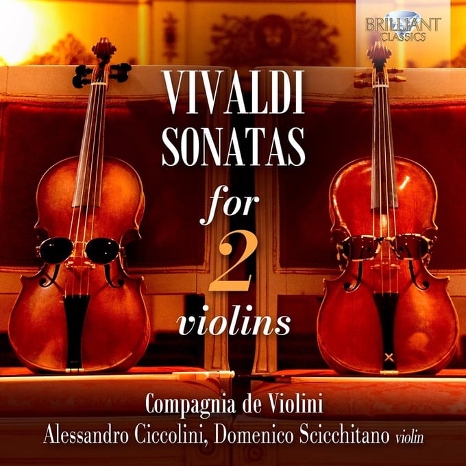 Compagnia De Violini, Alessandro Ciccolini, Domenico Scicchitano - Vivaldi: Sonatas For 2 Violins (CD)