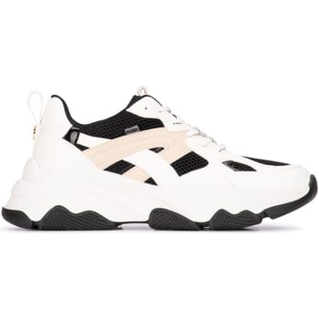 POSH by Poelman GIGI Dames Sneakers - Wit met combinatie