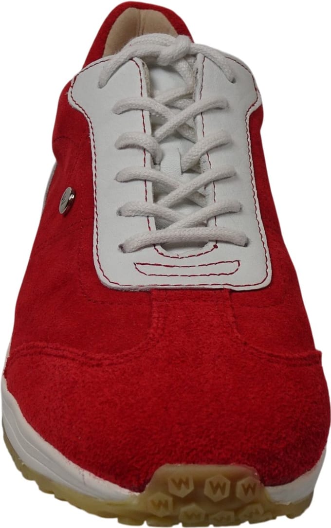 Wolky - Dames sneaker - Daba - 0228140 500 - Rood - Maat 38