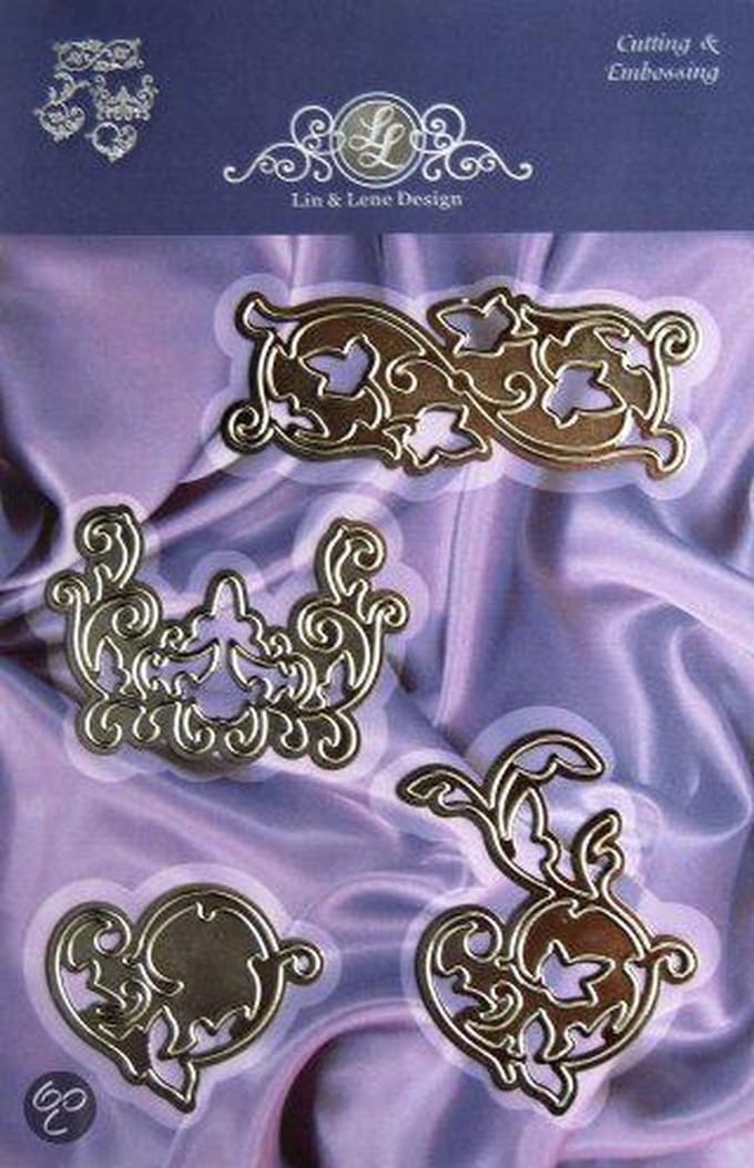 Stans- en embossing sjabloon Lin & Lene