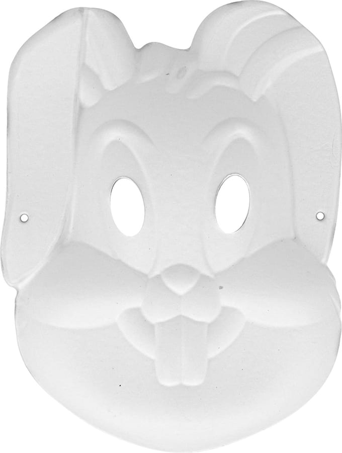 Konijn kartonnen masker 19,5x26 cm - Artemio