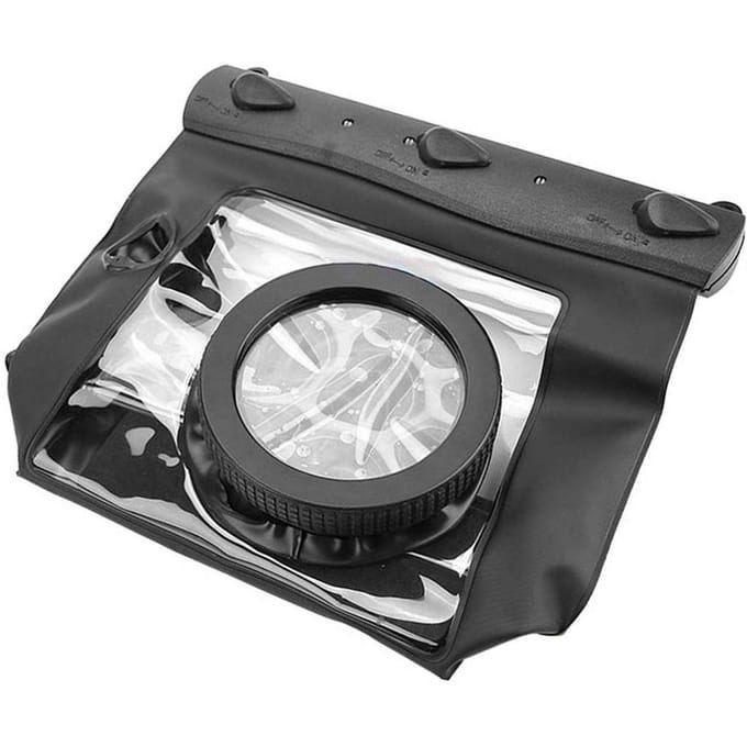 Tteoobl Waterdichte Duik Case Tas 20M voor Nikon DSLR Camera's Black