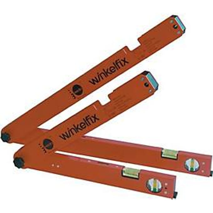 Hoekmeter Winkelfix Meetbereik 0-180 graden Beenlengte 30,5 cm NEDO