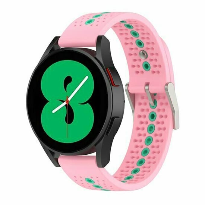 By Qubix - Dot Pattern bandje - Roze - Geschikt voor Xiaomi Redmi Watch 5 Active / Redmi Watch 5 Lite