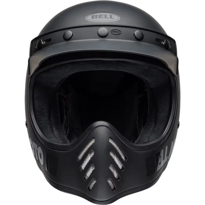 Bell Moto-3 Classic Solid Blackout Integraalhelm - Helm