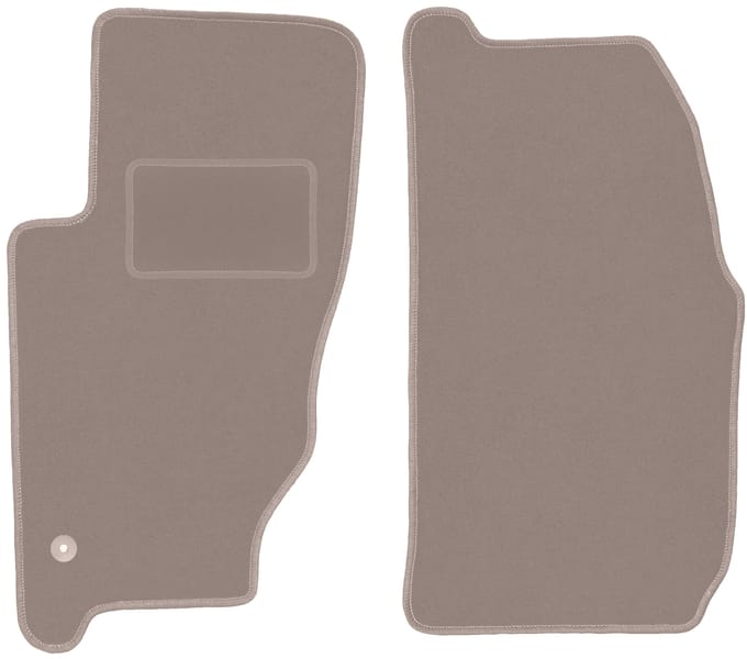 Beige voormatten voor: Jeep Cherokee Liberty KJ off-road (2002-2007)