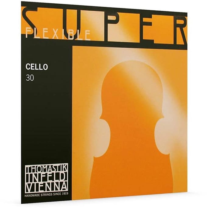 Thomastik Infeld TH-30 cello string C-4 4/4 medium, rope core, silver