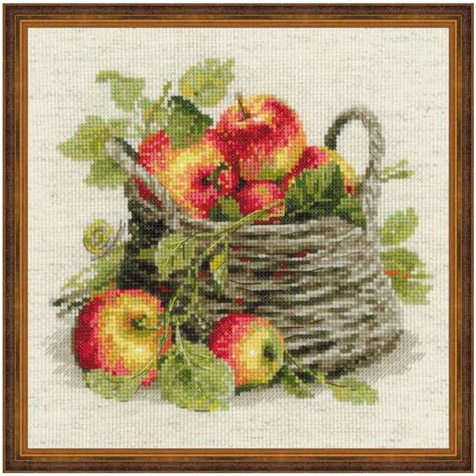 Riolis borduurpakket Ripe Appels 1450