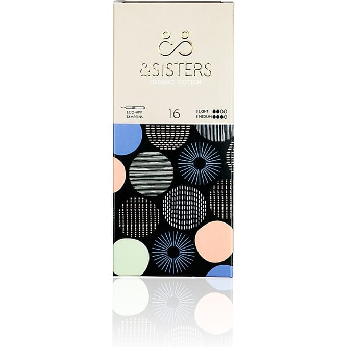 &Sisters Eco-Applicator Tampons - Mixed 16