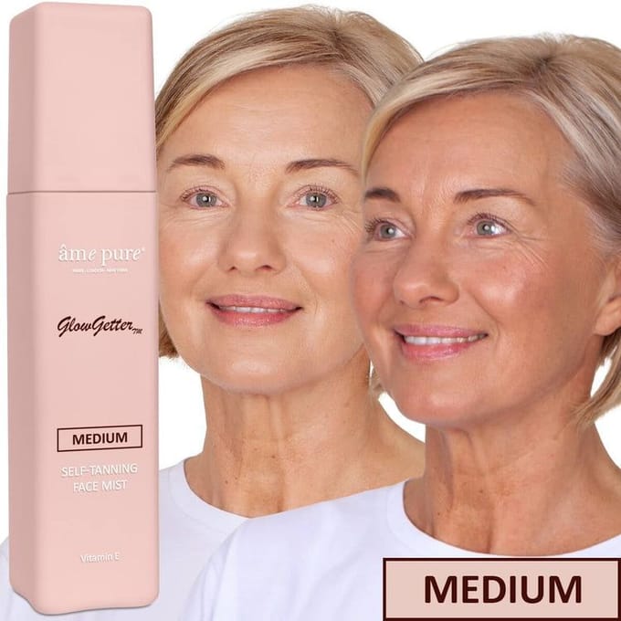 âme pure GLOWGETTER MEDIUM - Zelfbruinende Spraymist Voor Een Natuurlijke Tan