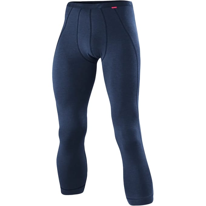 Loeffler Transtex Warm 3/4 Basislaag Broek Blauw 48 Man
