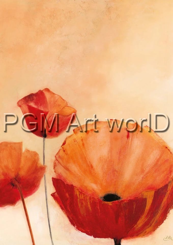 Kunstdruk Erika Heinemann - Poppy Queen 21x30cm