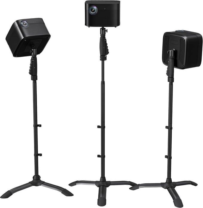 Verstelbare Projector Vloerstandaard - Stabiel Statief met Hoogteverstelling (94-112 cm) en 15 kg Capaciteit