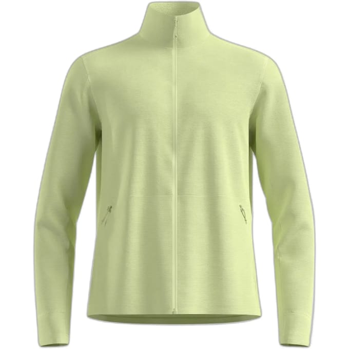 Odlo Grid Fleece Met Volledige Rits Groen S Man