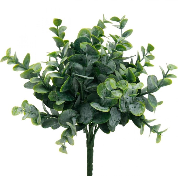 Kunst eucalyptus bruiloft decoratie eucalyptus takken groen H26cm