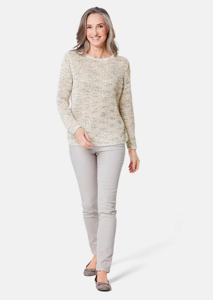 Pullover - wit - Gr. 25 van Goldner Fashion