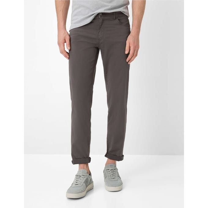 Regular fit stoffen broek met ultralight afwerking model 'Cadiz'