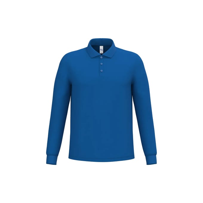 Polo met lange mouwen iDeal Basic Brand