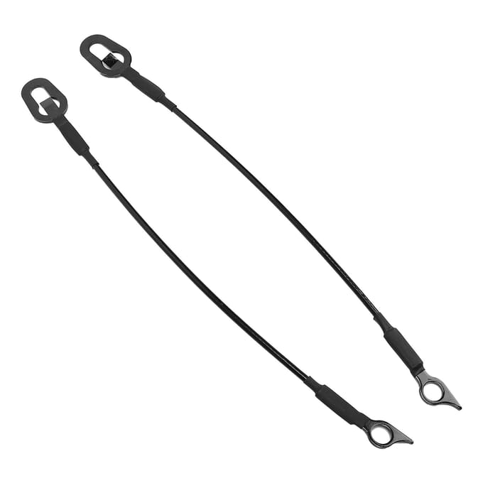 2 Câbles de hayon 55345124AB Haute résistance Remplacement pour Ram 1500 2500 3500 1994 2002 black