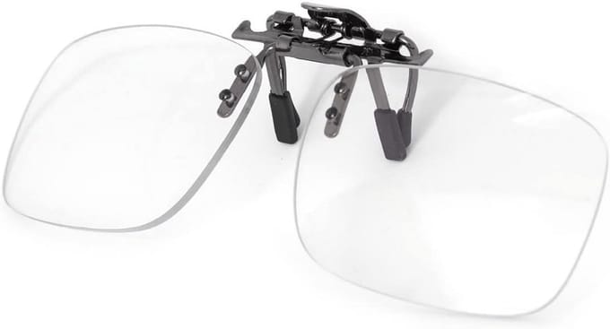 Vergrootglas Clip-On voor Bril, Flip-Up Vergrotend Leeshulpstuk