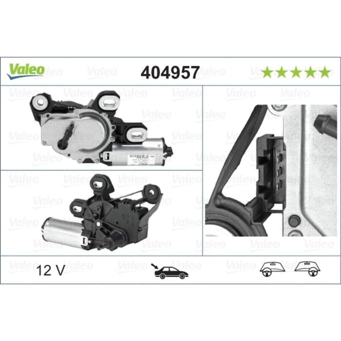 Ruitenwissermotor VALEO 404957