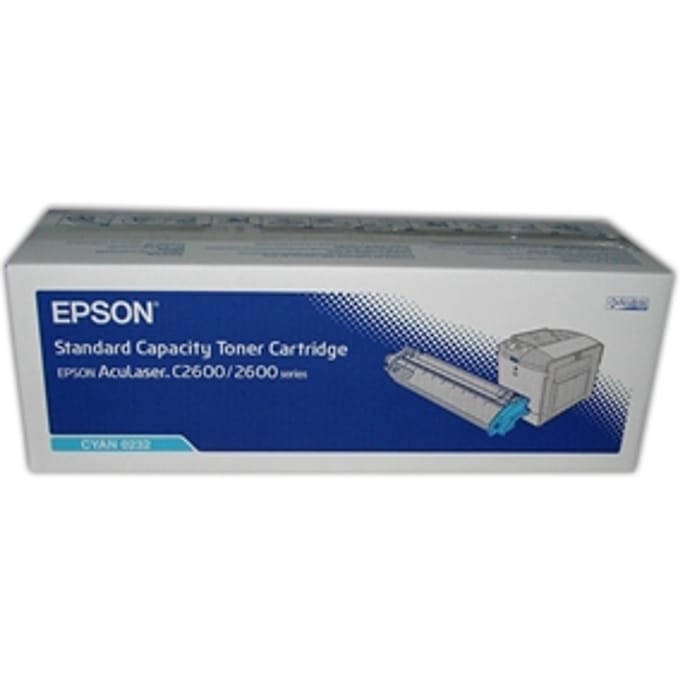 Epson S050232 toner cartridge cyaan (origineel)