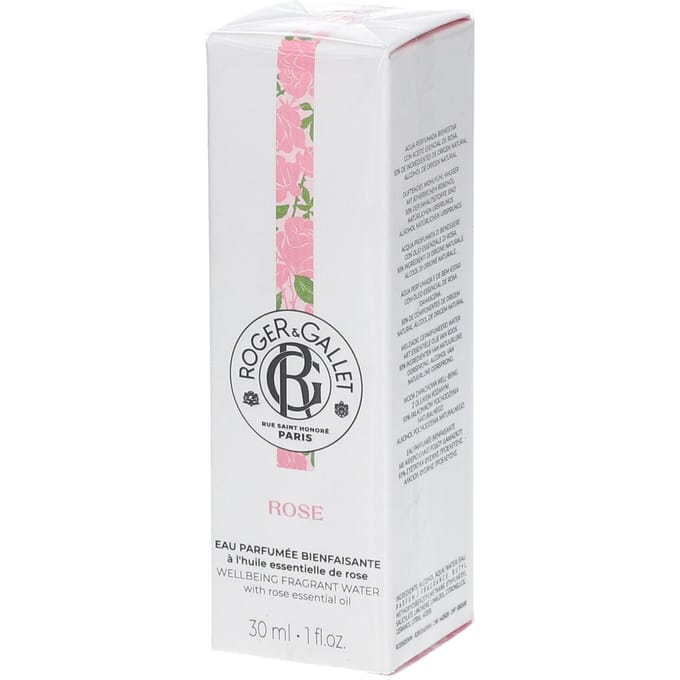 Roger & Gallet Rose Fragrant Wellbeing Water 30 Doseerspray