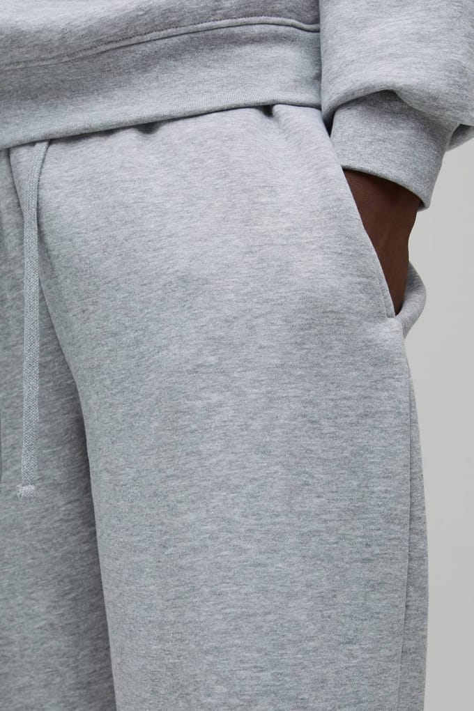Tall Essential Straight Leg Jogger | Grey Marl | Size Medium