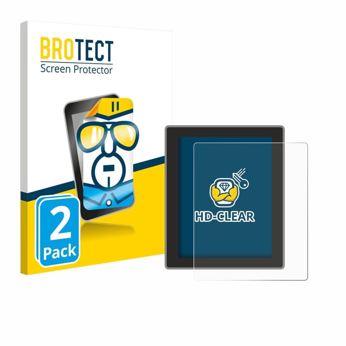 BROTECT - Screenprotector voor Peterson Strobostomp Mini - Folie Beschermfolie transparant 2 Stuks