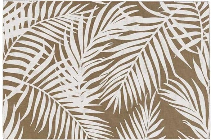 Unique Living | Placemat Kailo | Rechthoekig | Polyester | Wit | 30x45cm