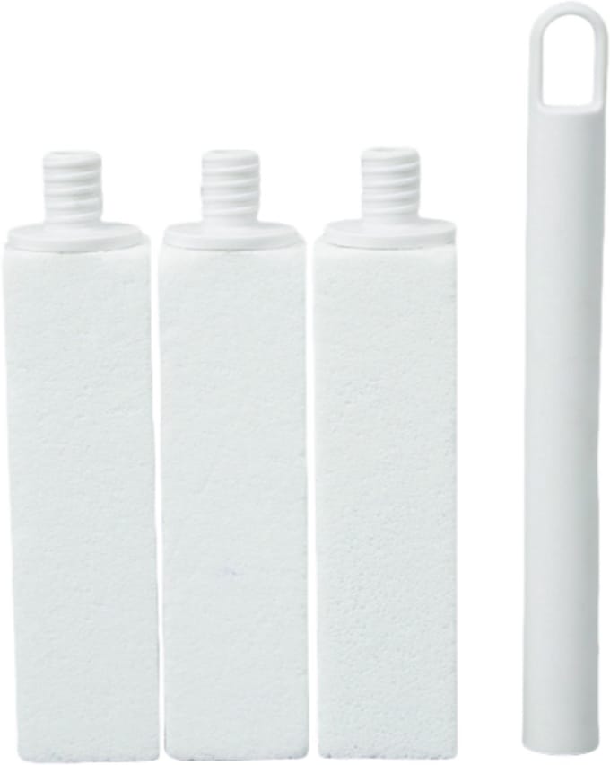 Toiletborstel met puimsteen - 3-pack