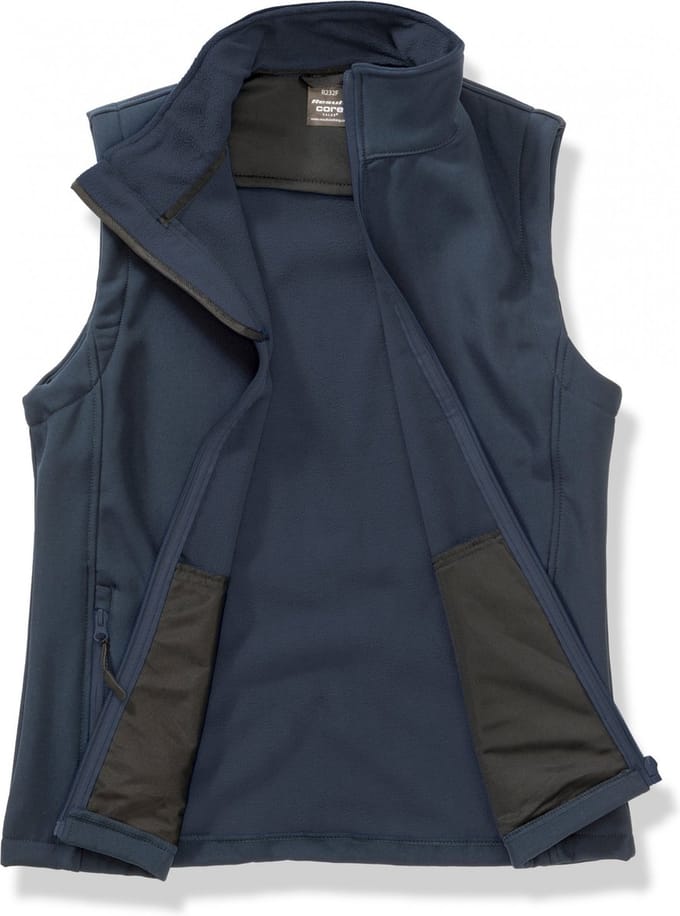 Result Women´s Printable Soft Shell Bodywarmer RT232F - Navy/Navy - XXL