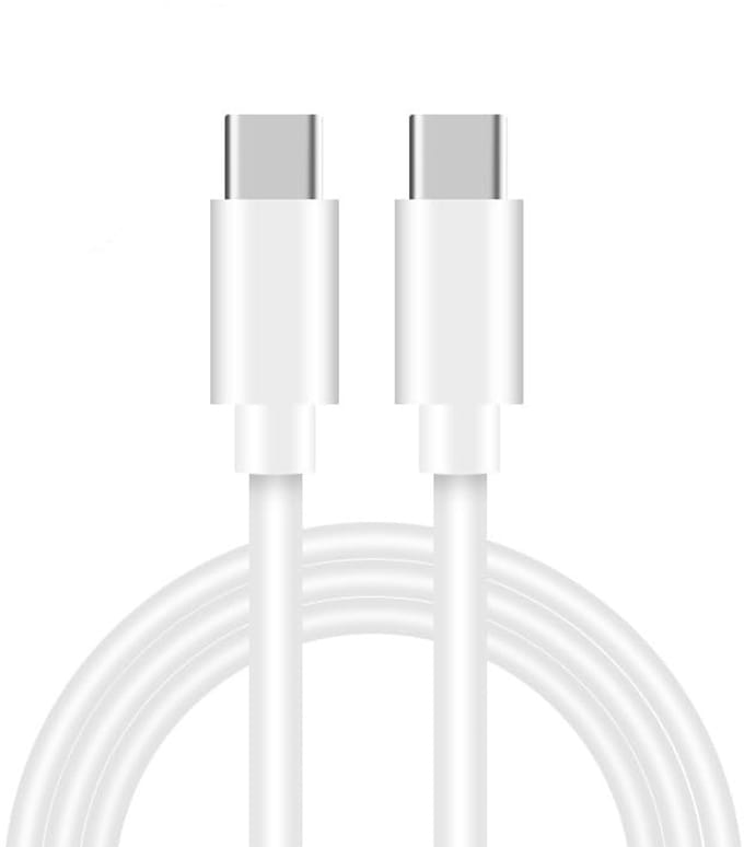 AFERIY - USB-C naar USB-C Kabel - 60W Snelladen - 1 Meter Type-C - Wit