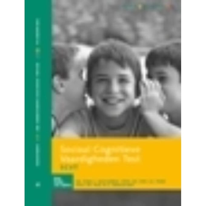 Sociaal Cognitieve Vaardigheden Test (Scvt) - Handleiding - Teunis Gijsbert van Manen
