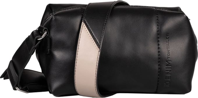 TOM TAILOR Schoudertas Allya Barrel Bag Black Zwart