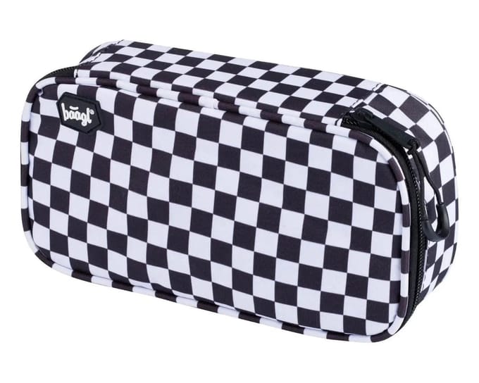 Baagl School etui Skate Checked 1-rits