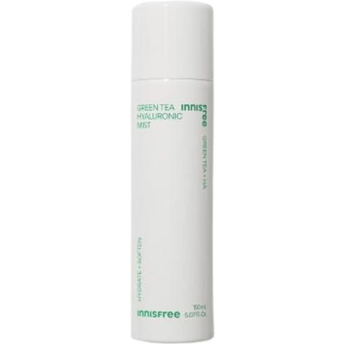 innisfree Brume Hydratante au Thé Vert et Acide Hyaluronique 150ml 150ml white